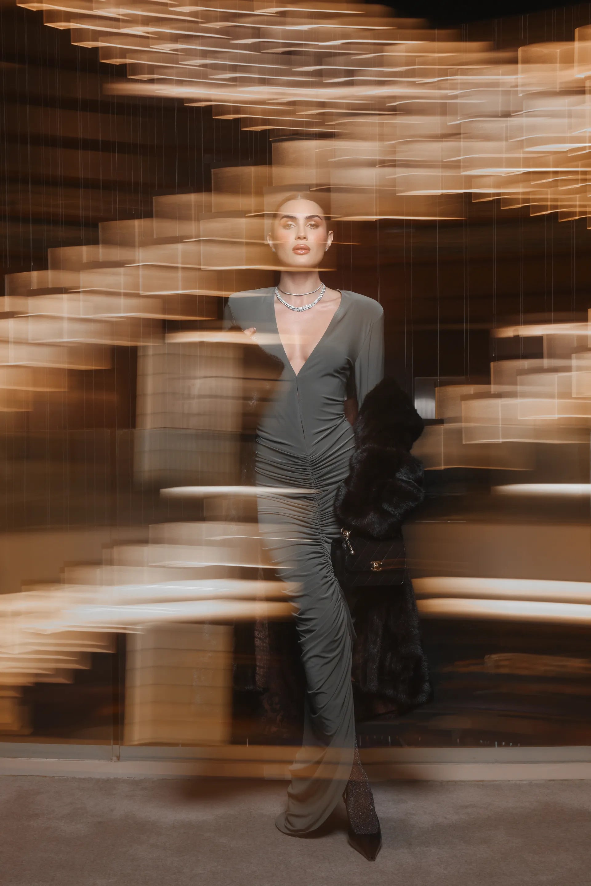 The Terra Green Dress