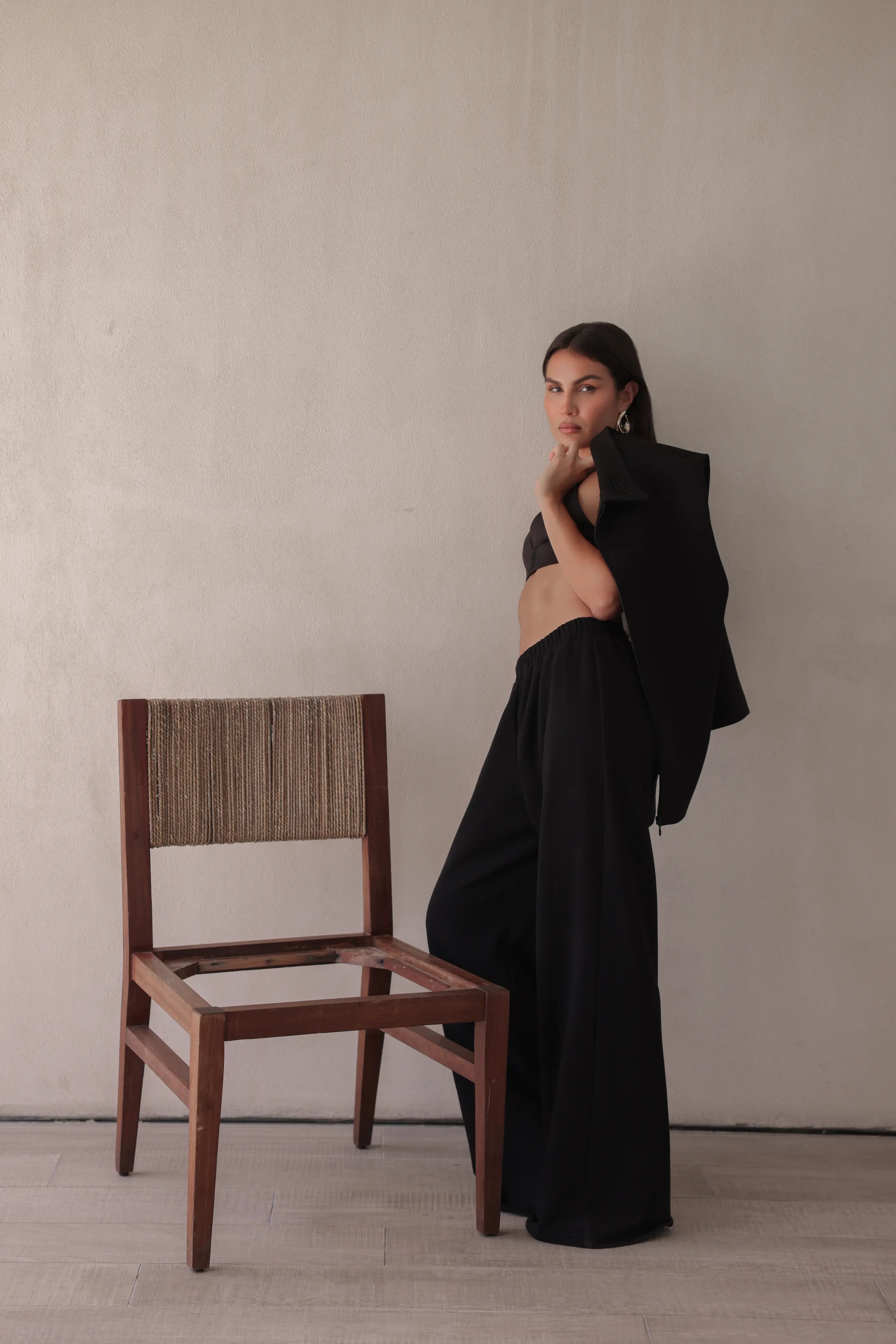 Claudia Trouser — Deep Black