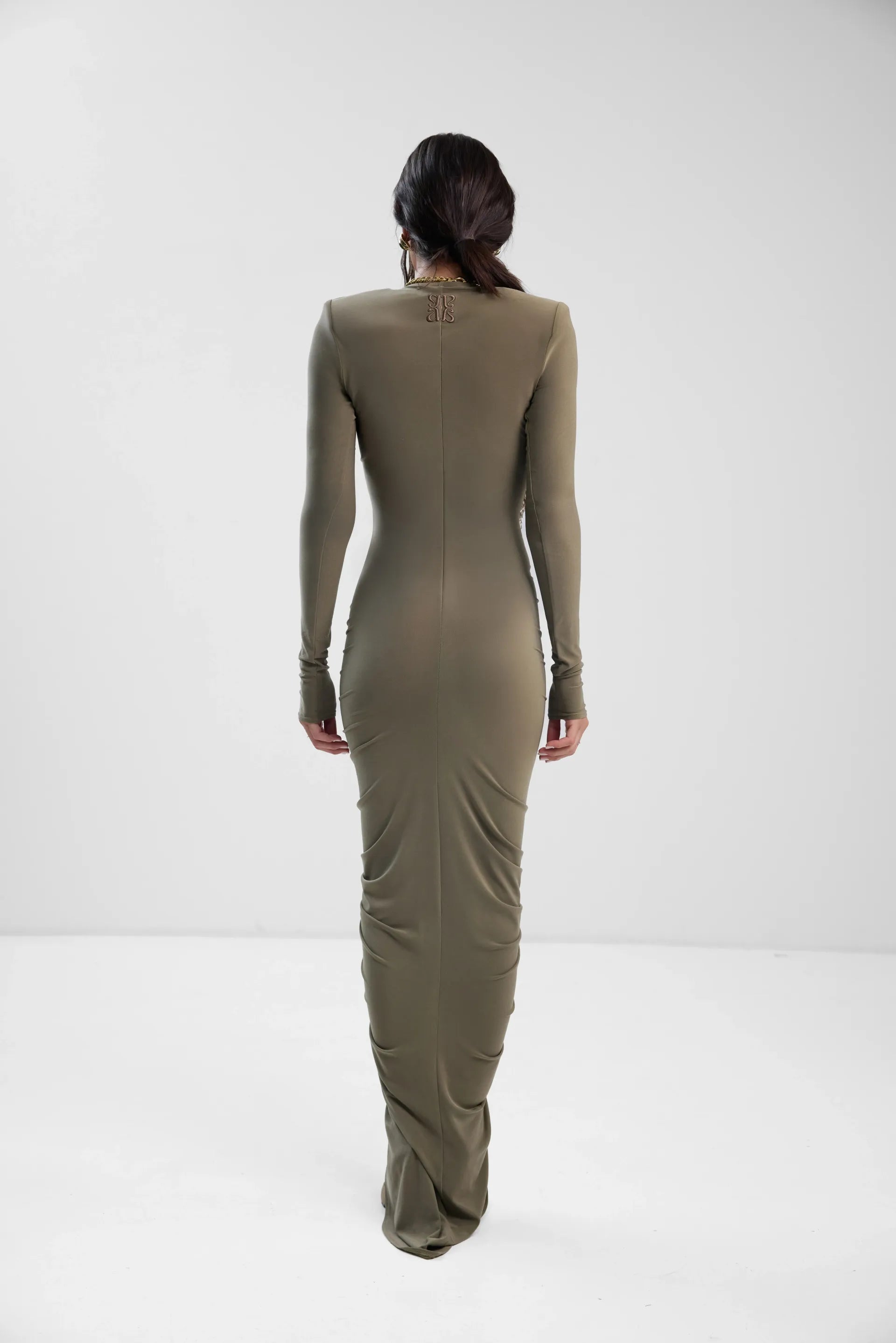 The Terra Green Dress